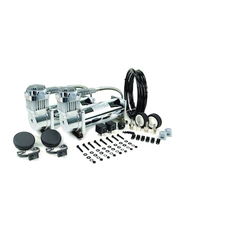 Viair Dual Chrome 450C Value Pack, 150 psi, 450C 45013